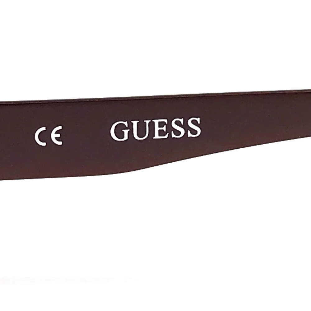 Guess Eyeglasses Frames GU2214 BU Red Rectangular Full Rim 51-18-135